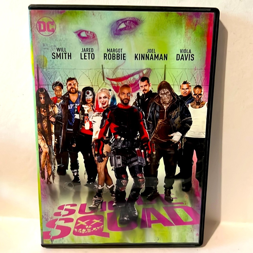 The suicide squad DVD movie Will Smith Jared Leto Joker